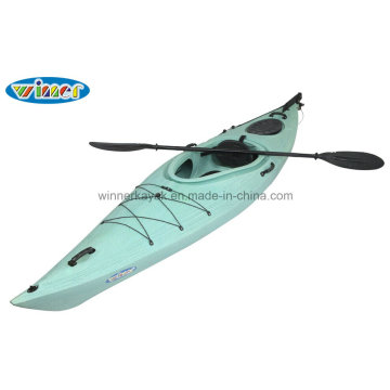 3.44mtrs Wooden-Like Single Sentarse en el Kayak Touring